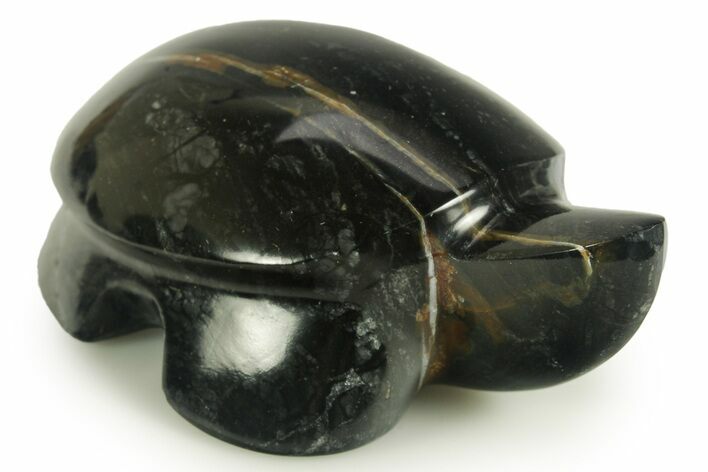 Carved Picasso Marble Turtle - Utah #366306